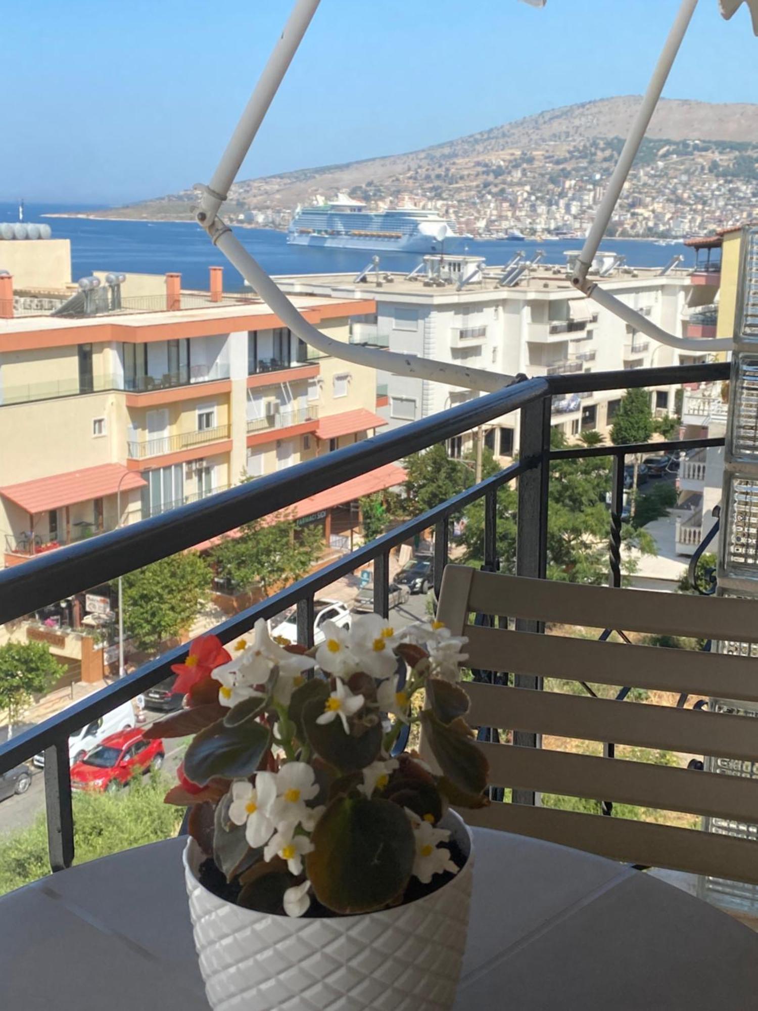 Augusto Rooms Sarande Bagian luar foto